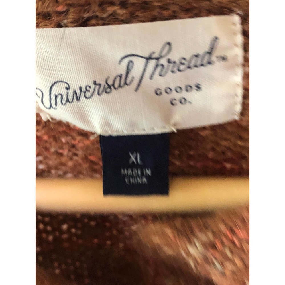Universal Thread Rust Brown Button-Up Knit Cardigan - Picture 7 of 7